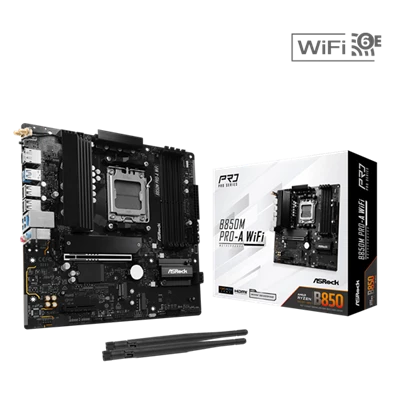 Asrock B850M PRO-A WIFI AMD B850 AM5 mATX alaplap