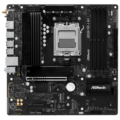 Asrock B850M PRO-A WIFI AMD B850 AM5 mATX alaplap