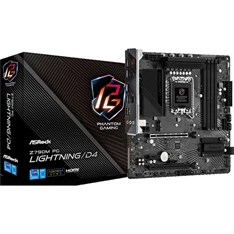 Asrock Z790M PHANTOM GAMING LIGHTNING/D4 desktop alaplap microATX