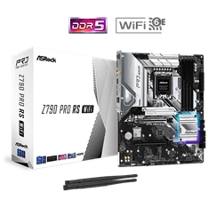Asrock Z790 PRO RS WIFI desktop alaplap ATX