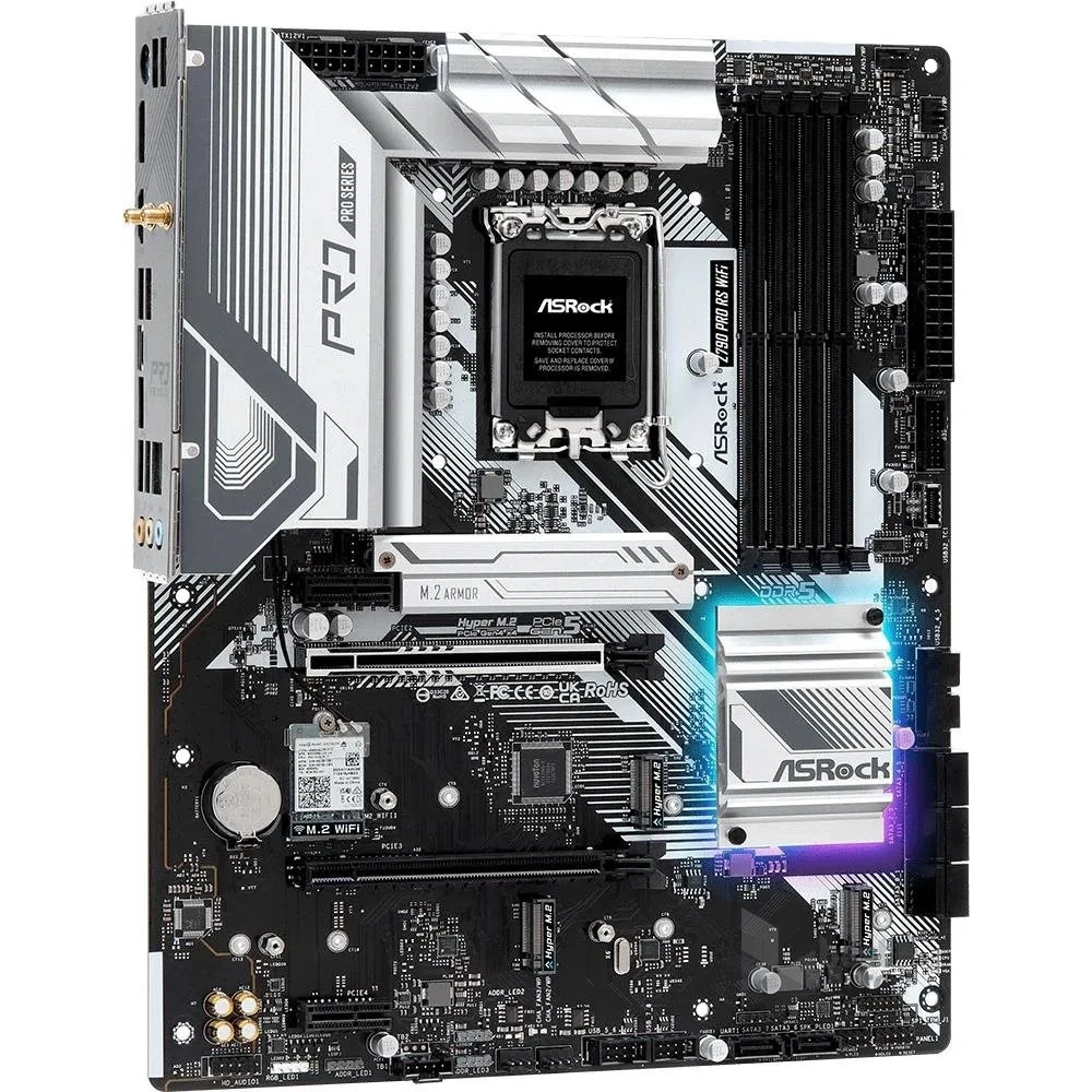 Asrock Z790 PRO RS WIFI desktop alaplap ATX