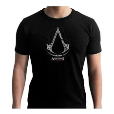 Assassin`s Creed "Crest" fekete féri póló, L méret