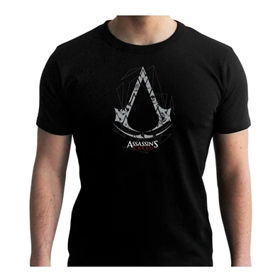 Assassin`s Creed "Crest" fekete féri póló, L méret