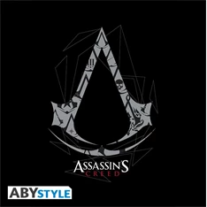 Assassin`s Creed "Crest" fekete féri póló, M méret