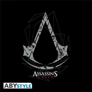 Assassin`s Creed "Crest" fekete féri póló, M méret