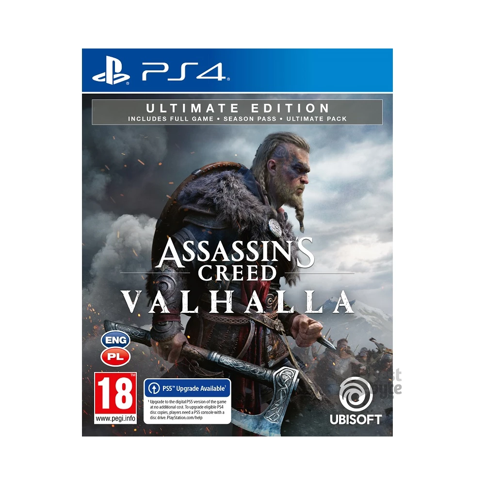 Assassin`s Creed Valhalla Ultimate Edition PS4/PS5 játékszoftver