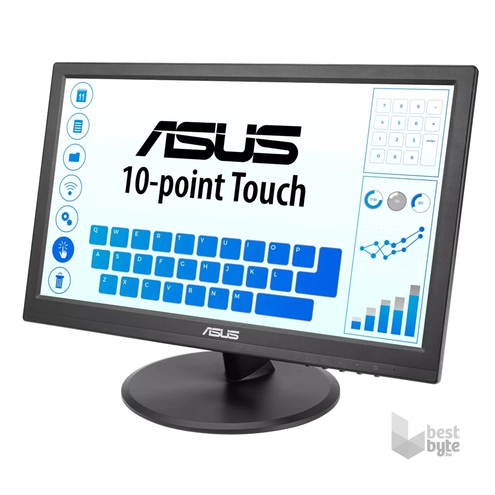 Asus 15,6" VT168HR WXGA LED HDMI/VGA érintőképernyős monitor