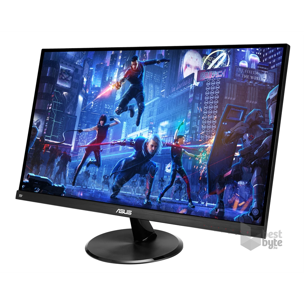 Asus 23,8" VP249QGR FHD IPS 144Hz VGA/HDMI/DP fekete LED gamer monitor