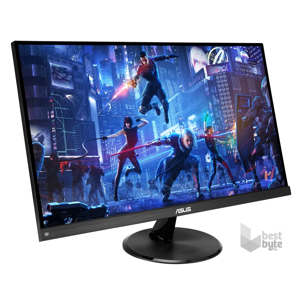 Asus 23,8" VP249QGR FHD IPS 144Hz VGA/HDMI/DP fekete LED gamer monitor