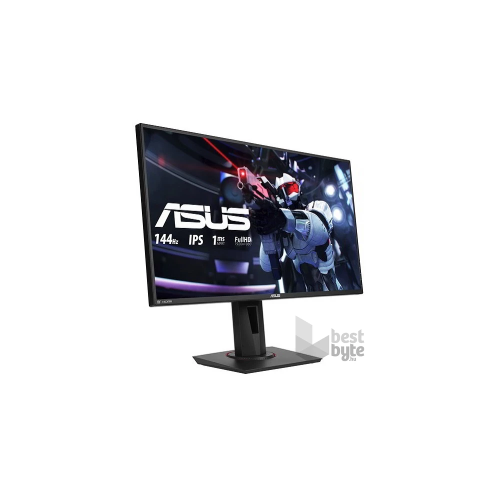 ASUS 27" VG279Q FHD IPS 144Hz HDMI/DP/DVI fekete eSport gamer monitor