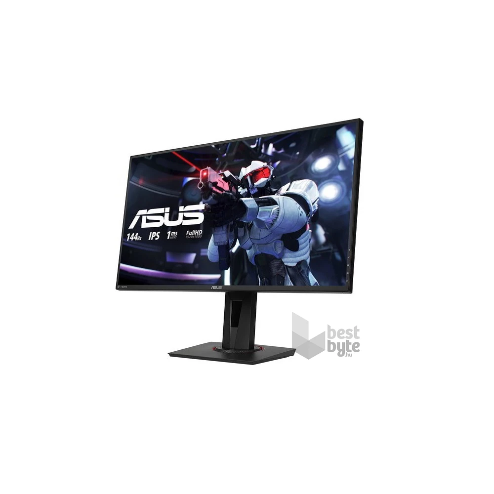 ASUS 27" VG279Q FHD IPS 144Hz HDMI/DP/DVI fekete eSport gamer monitor