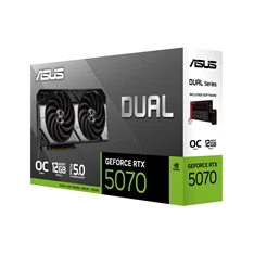 Asus Dual GeForce RTX 5070 OC Edition nVidia 12GB GDDR7 192bit PCIe videókártya