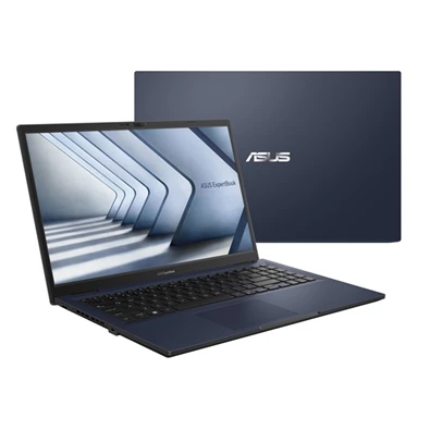 Asus ExpertBook B1502CVA-NJ1580 laptop (15,6"FHD/Intel Core i3-1315U/Int.VGA/16GB RAM/512GB/FreeDOS) - fekete