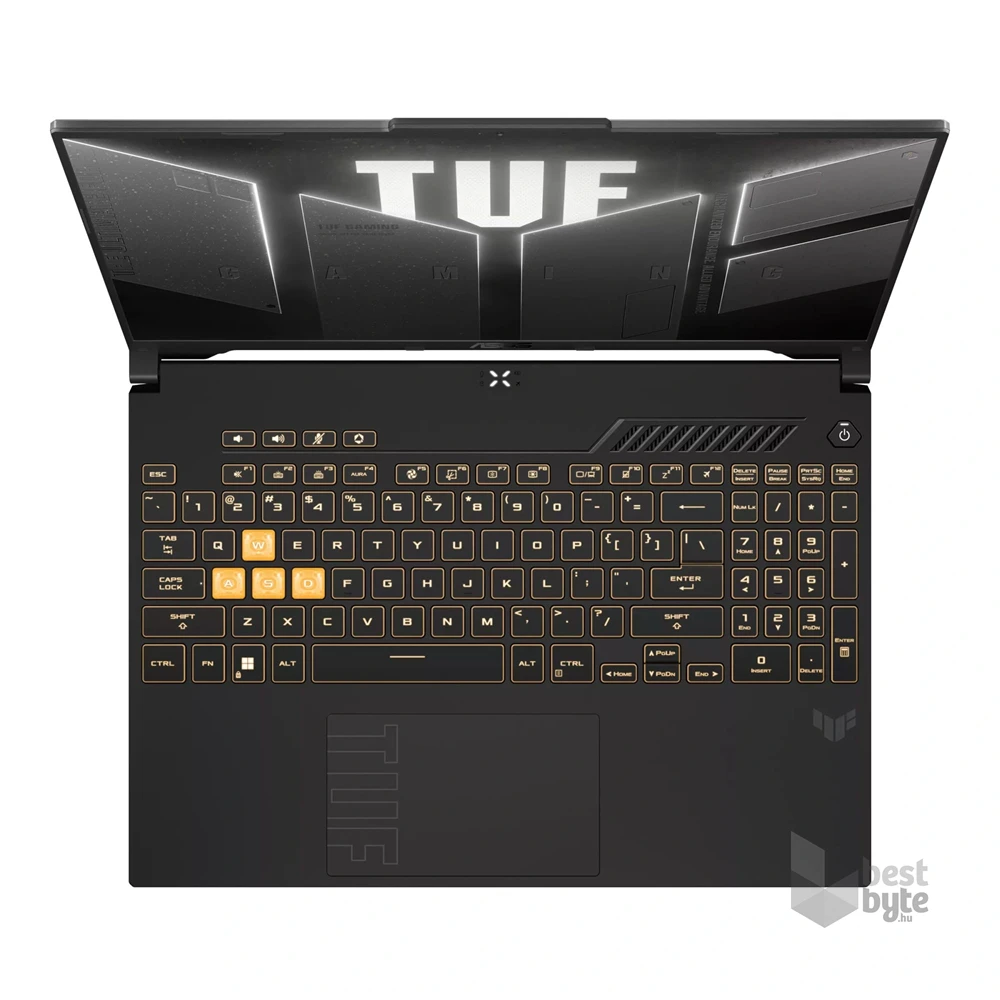 Asus FX607VU-RL089 TUF laptop (16"WUXGA/Intel Core 5 210H/RTX 4050 6GB/16GB RAM/512GB/FreeDOS) - szürke