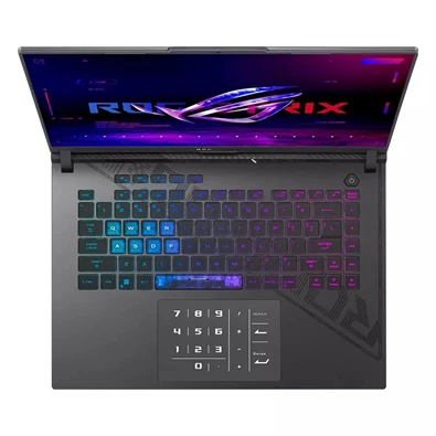 Asus G614JIR-N4010W laptop (16"WQXGA/Intel Core i9-14900HX/RTX 4070 8GB/16GB RAM/1TB/Win11) - szürke