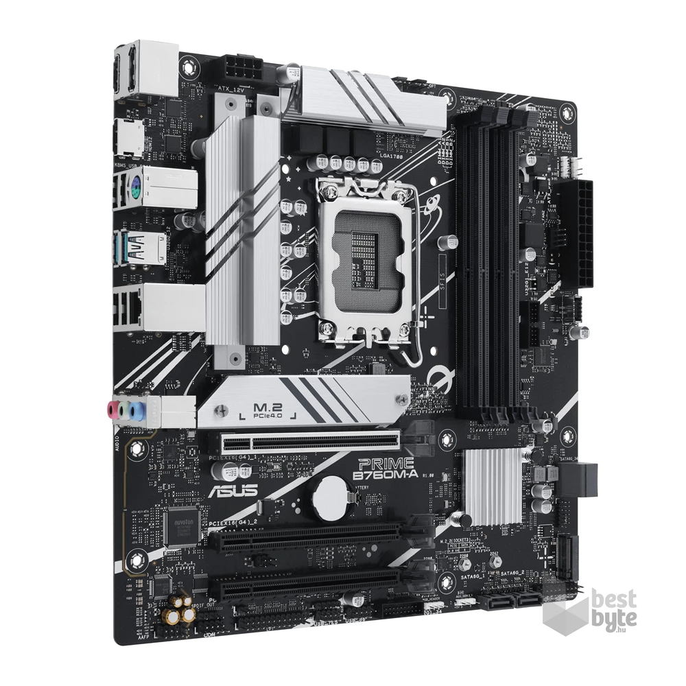 Asus PRIME B760M-A-CSM Intel B760 LGA1700 mATX alaplap