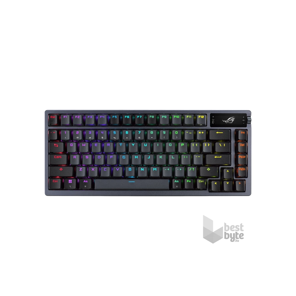 Asus ROG Azoth HUN RGB fekete mechanikus gamer billentyűzet