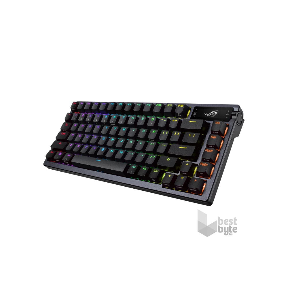 Asus ROG Azoth HUN RGB fekete mechanikus gamer billentyűzet