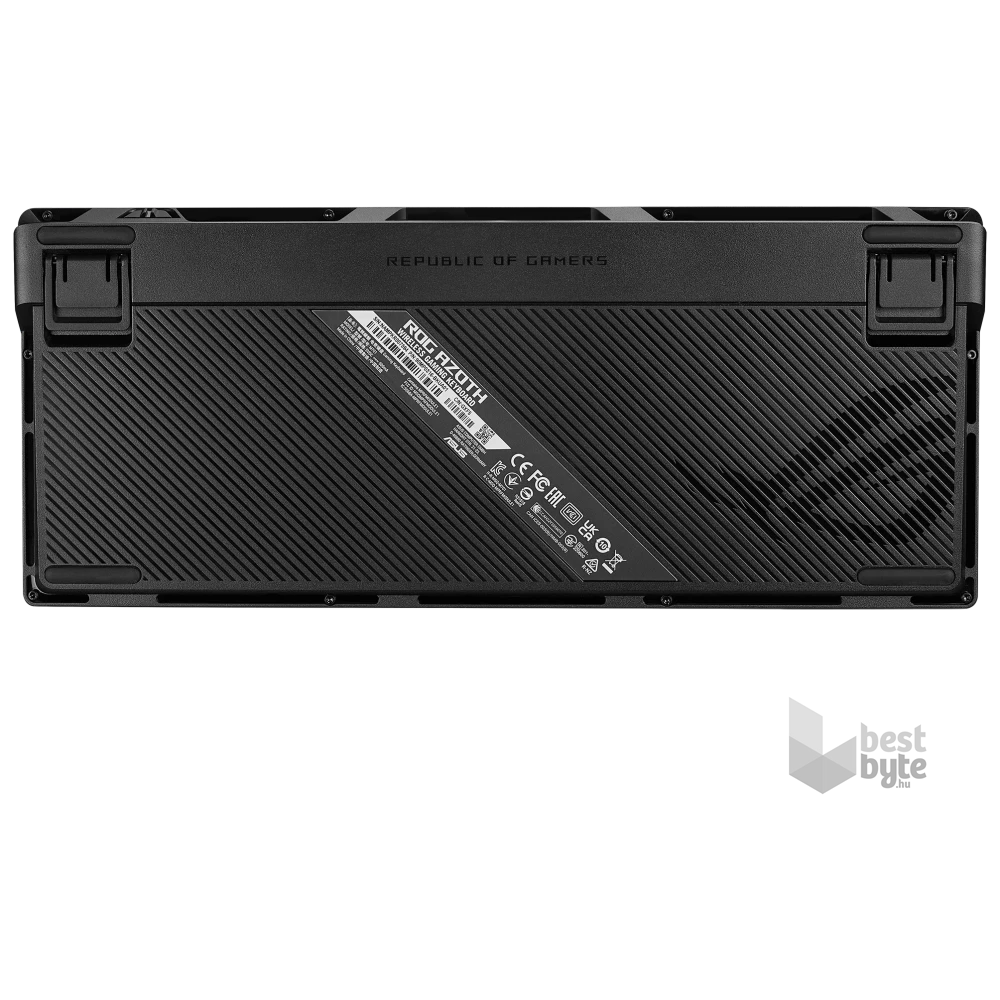 Asus ROG Azoth HUN RGB fekete mechanikus gamer billentyűzet