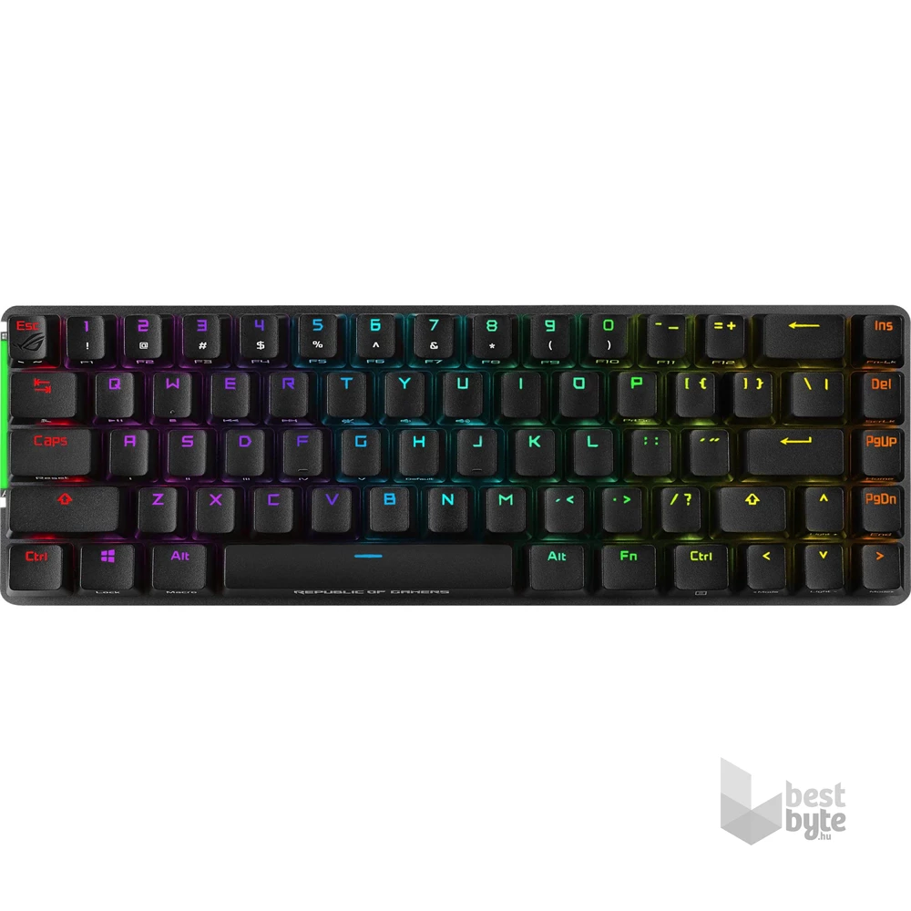 Asus ROG Falchion ACE USB mechanikus fekete vezetékes billentyűzet