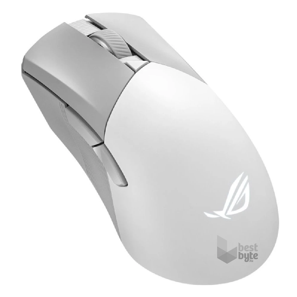 Asus ROG Gladius III Wireless AimPoint fehér vezeték nélküli egér