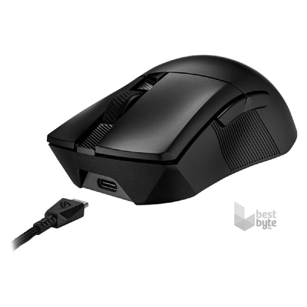 Asus ROG Gladius III Wireless AimPoint fekete vezeték nélküli egér