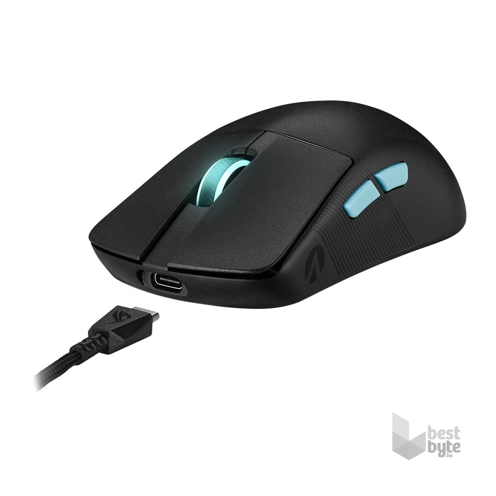 Asus ROG Harpe Ace Aim Lab Edition fekete vezeték nélküli egér