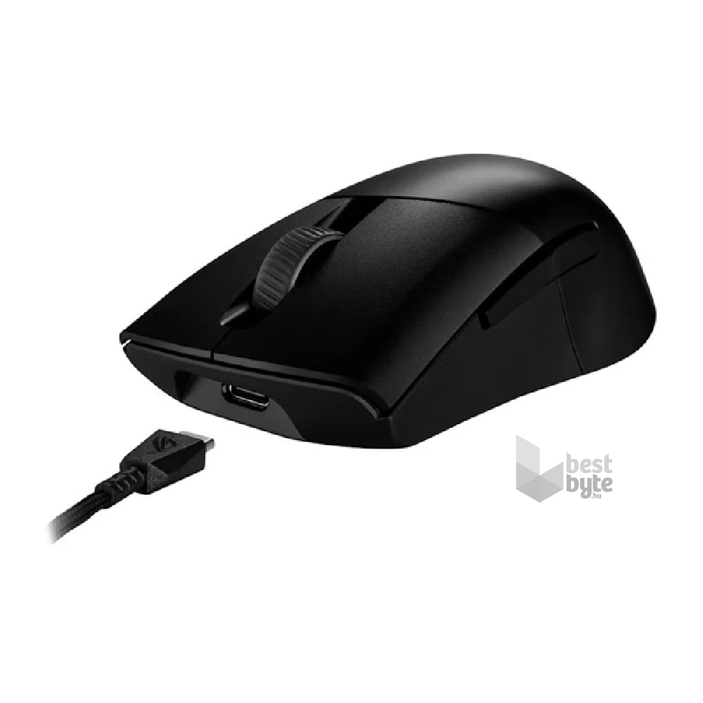 Asus ROG Keris Wireless AimPoint fekete vezeték nélküli egér