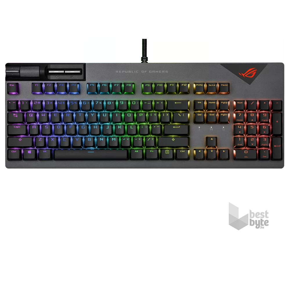 Asus ROG Strix Flare II USB magyar billentyűzet