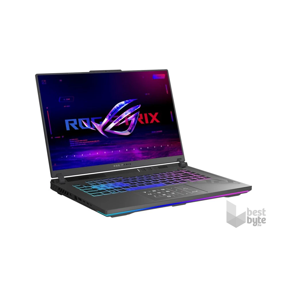 Asus ROG Strix G16 G614JI-N4133W laptop (16"WQXGA/Intel Core i7-13650HX/RTX 4070 8GB/16GB RAM/512GB/Win11) - szürke
