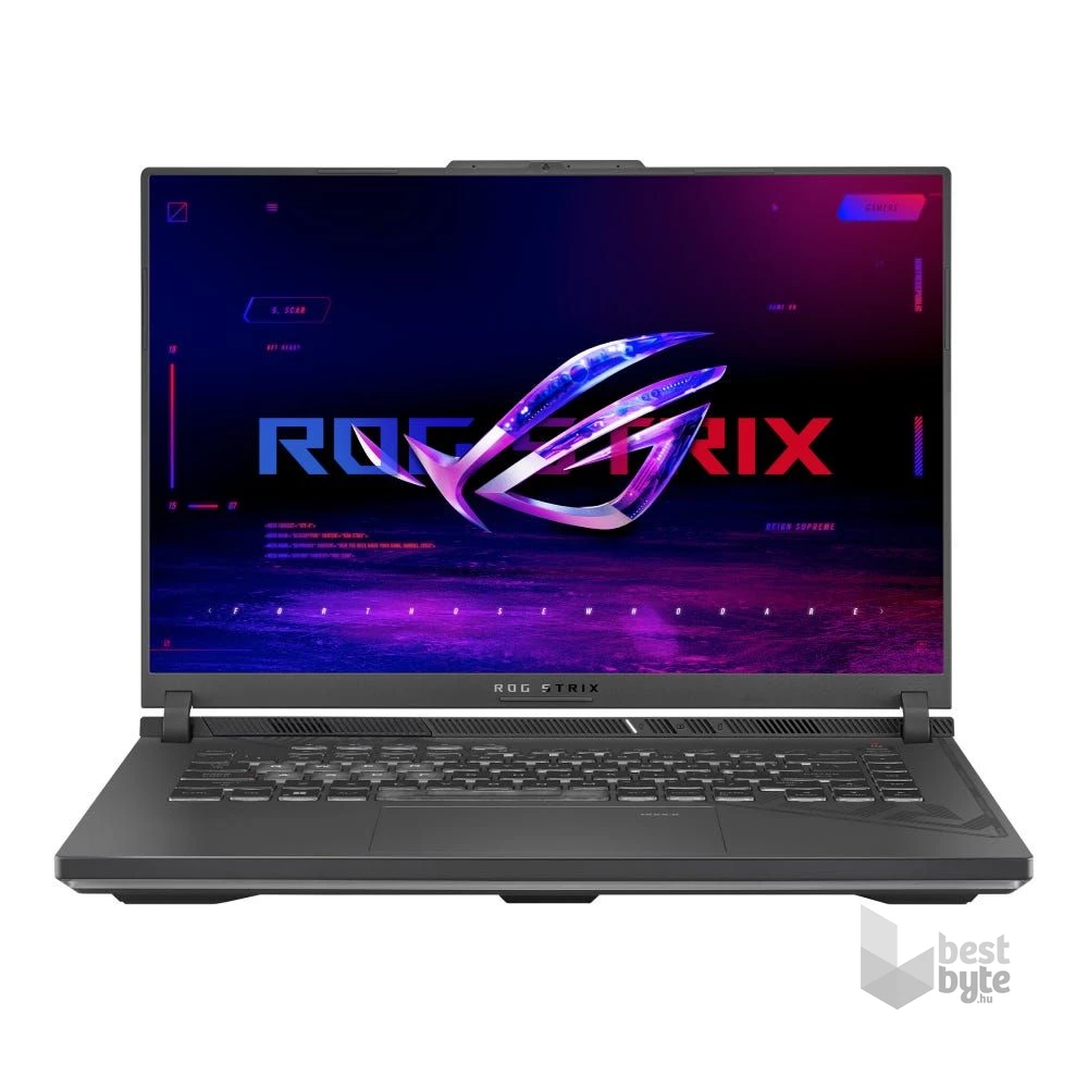 Asus ROG Strix G16 G614JU-N3203 laptop (16"WUXGA/Intel Core i5-13450HX/RTX 4050 6GB/16GB RAM/512GB) - szürke