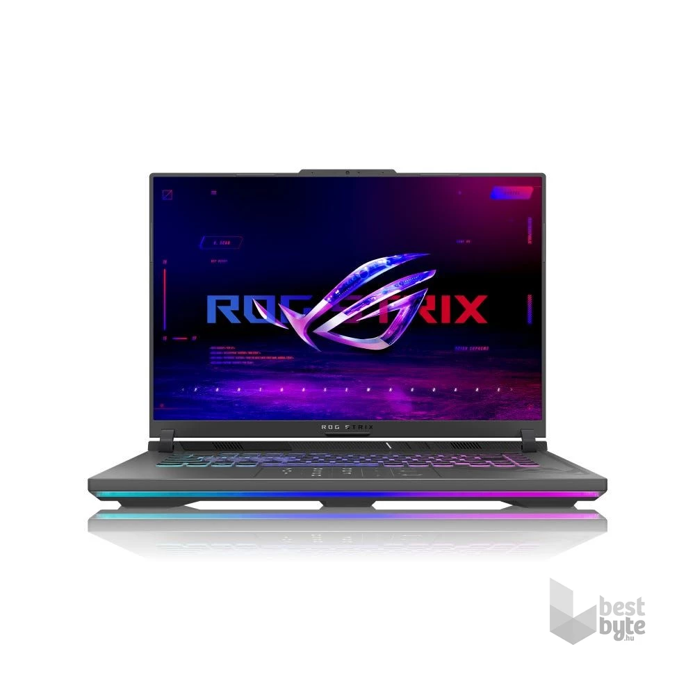 Asus ROG Strix G16 G614JU-N3203 laptop (16"WUXGA/Intel Core i5-13450HX/RTX 4050 6GB/16GB RAM/512GB) - szürke
