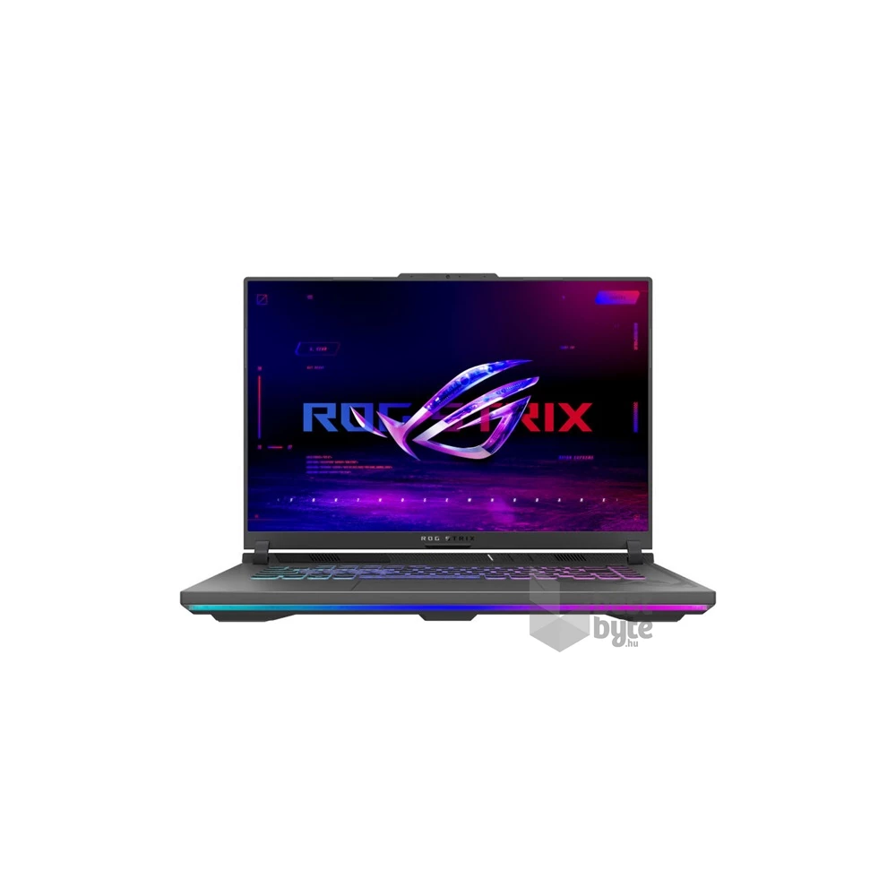 Asus ROG Strix G16 G614JV-N4074W laptop (16"WQXGA/Intel Core i7-13650HX/RTX 4060 8GB/16GB RAM/512GB/Win11) - szürke