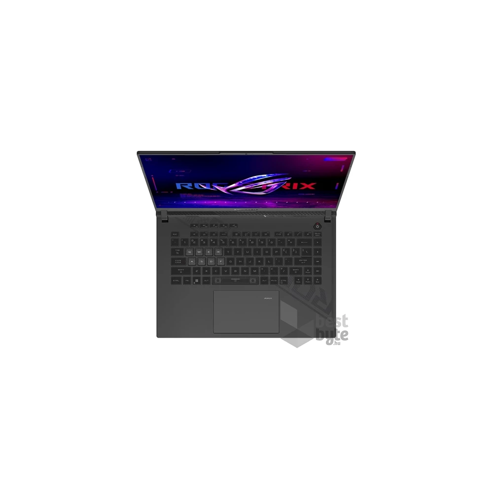 Asus ROG Strix G16 G614JZ-N4013W laptop (16"/Intel Core i7-13650HX/RTX 4080 12GB/32GB RAM/1TB/Win11) - szürke