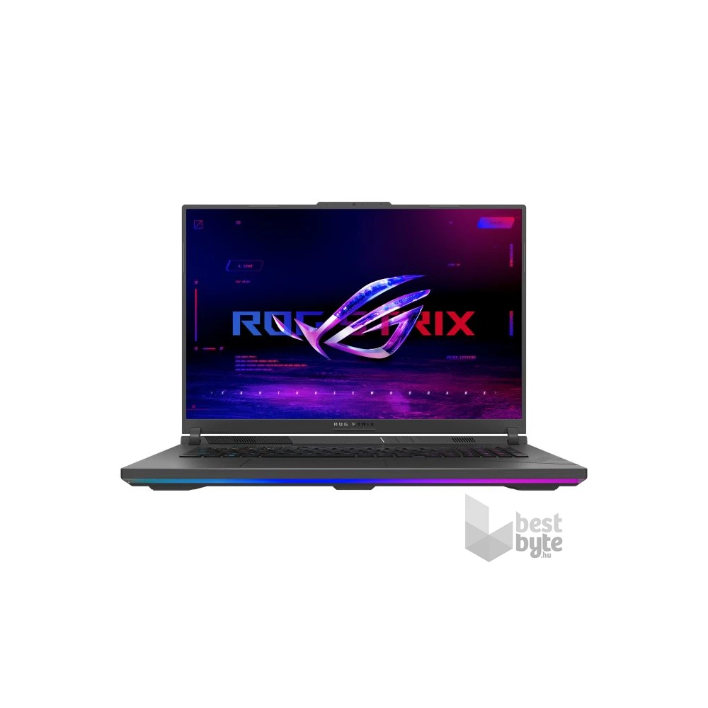 Asus ROG Strix G814JVR-N6006W laptop (18"WQXGA/Intel Core i9-14900HX/RTX 4060 8GB/16GB RAM/1TB/Win11) - szürke