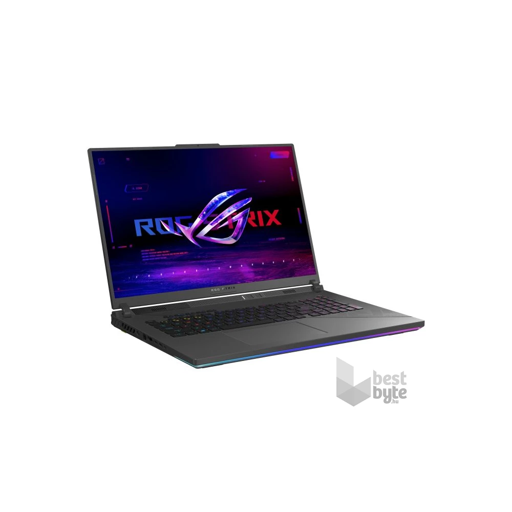 Asus ROG Strix G814JVR-N6006W laptop (18"WQXGA/Intel Core i9-14900HX/RTX 4060 8GB/16GB RAM/1TB/Win11) - szürke