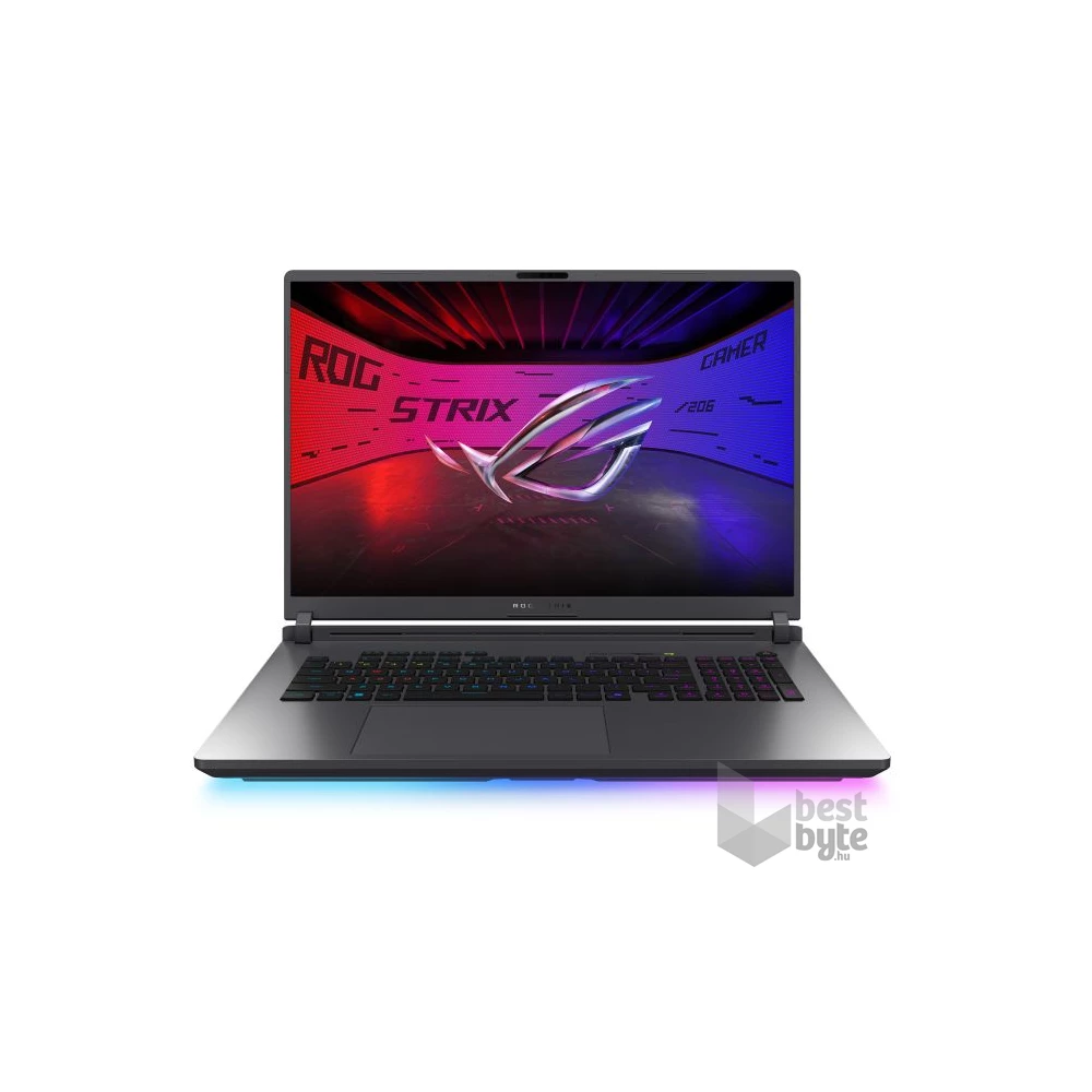 Asus ROG Strix G815LR-S9068W laptop (18"WQXGA/Intel Core Ultra 7 255HX/RTX 5070 Ti 12GB/32GB RAM/1TB/Win11) - szürke