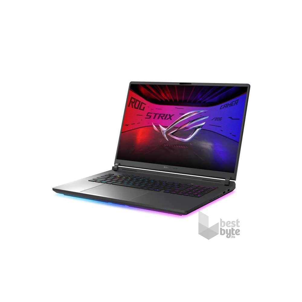 Asus ROG Strix G815LR-S9068W laptop (18"WQXGA/Intel Core Ultra 7 255HX/RTX 5070 Ti 12GB/32GB RAM/1TB/Win11) - szürke