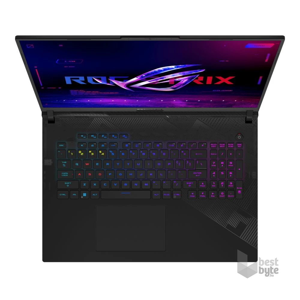 Asus ROG Strix G834JYR-R6019W laptop (18"WQXGA/Intel Core i9-14900HX/RTX 4090 16GB/32GB RAM/2TB/Win11) - fekete