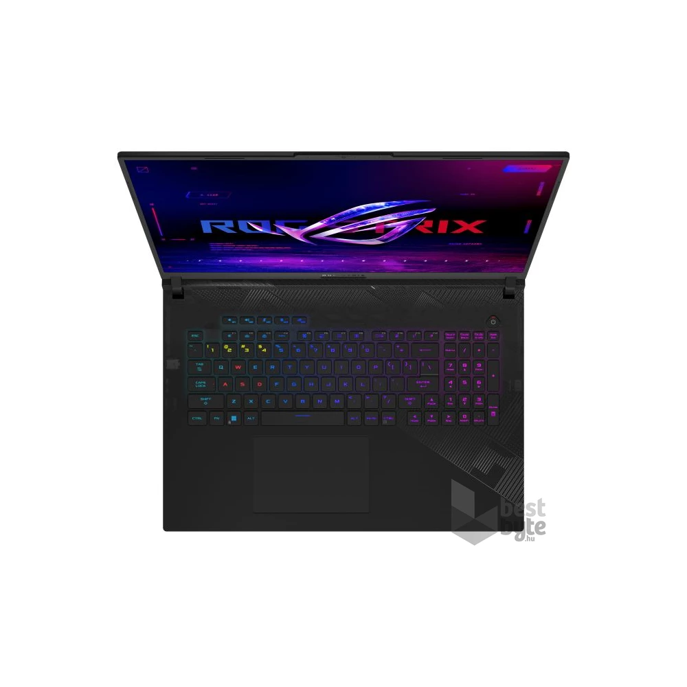 Asus ROG Strix SCAR 18 G834JYR-R6168W laptop (18"WQXGA/Intel Core i9-14900HX/RTX 4090 16GB/64GB RAM/2TB/Win11) - fekete