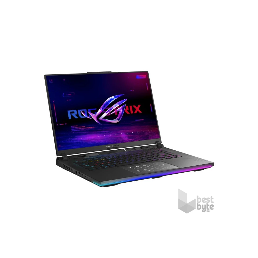 Asus ROG Strix Scar 16 G634JYR-RA020W laptop (16"WQXGA/Intel Core i9-14900HX/RTX 4090 16GB/64GB RAM/2TB/Win11) - fekete