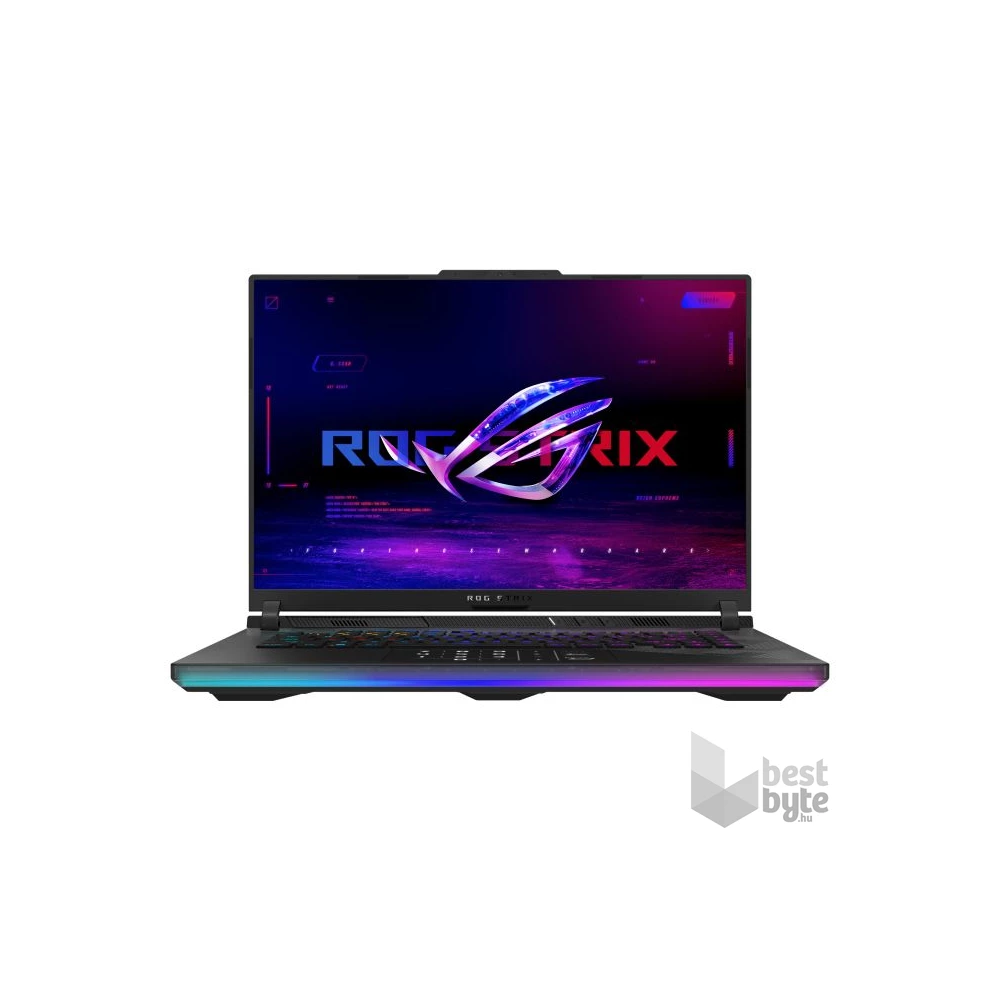 Asus ROG Strix Scar 16 G634JYR-RA020W laptop (16"WQXGA/Intel Core i9-14900HX/RTX 4090 16GB/64GB RAM/2TB/Win11) - fekete