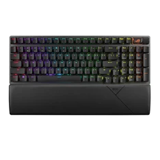 Asus ROG Strix Scope II 96 HUN vezeték nélküli fekete gamer billentyűzet