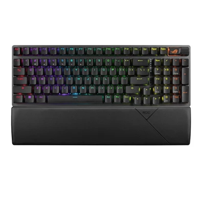 Asus ROG Strix Scope II 96 HUN vezeték nélküli fekete gamer billentyűzet