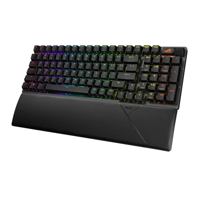 Asus ROG Strix Scope II 96 HUN vezeték nélküli fekete gamer billentyűzet