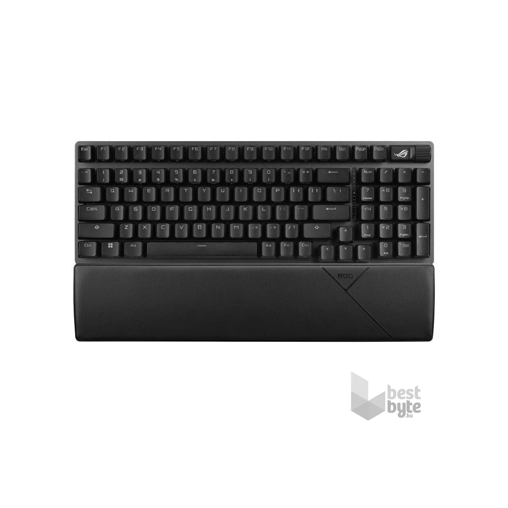 Asus ROG Strix Scope II 96 HUN vezeték nélküli fekete gamer billentyűzet