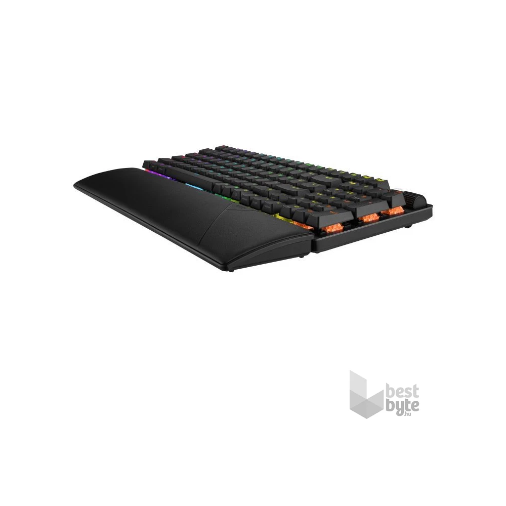 Asus ROG Strix Scope II 96 HUN vezeték nélküli fekete gamer billentyűzet
