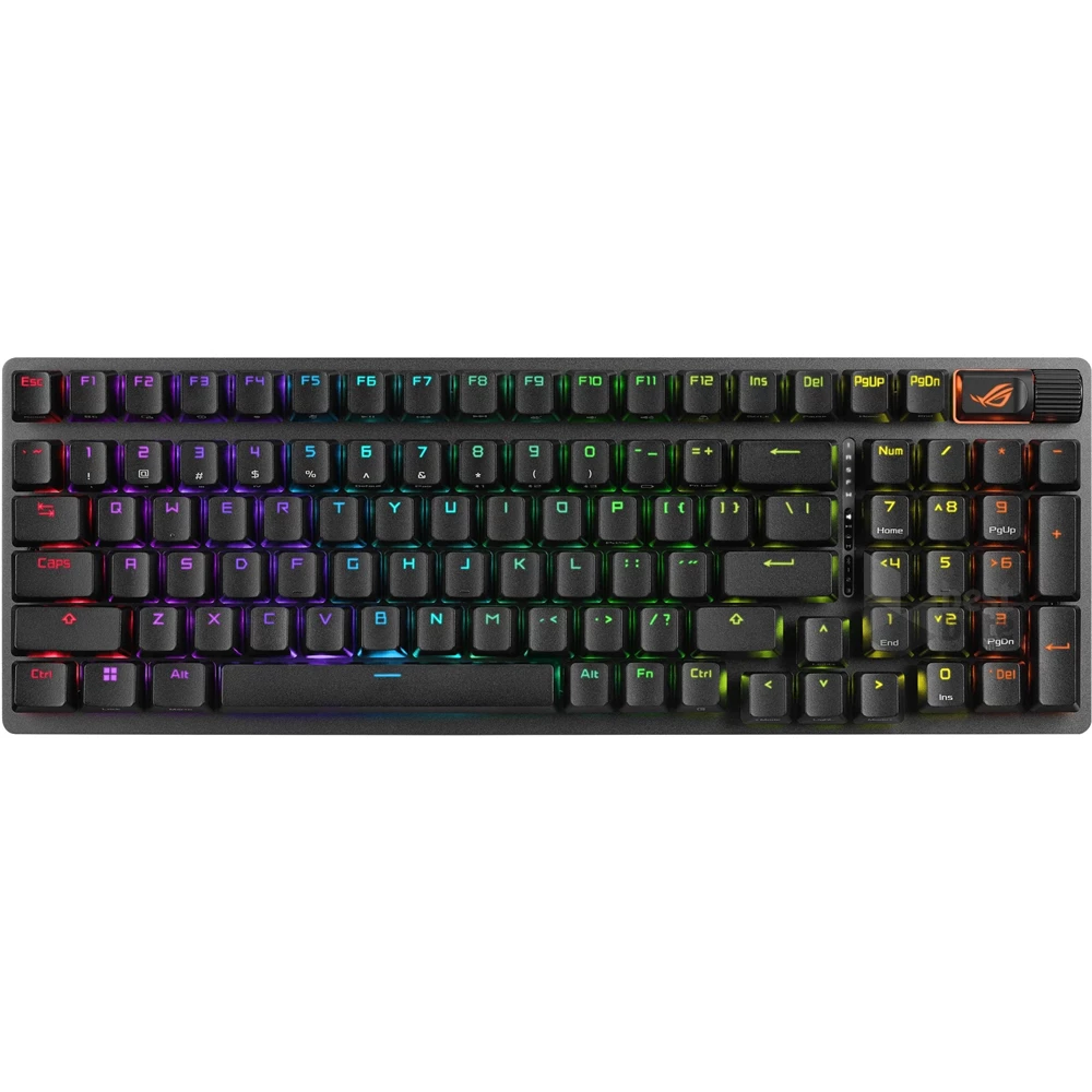 Asus ROG Strix Scope II HUN USB fekete vezetékes billentyűzet