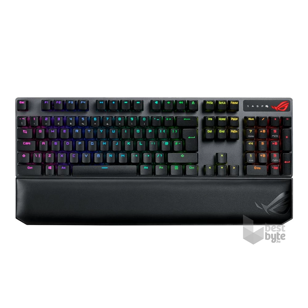 Asus ROG Strix Scope NX Wireless Deluxe XA09 mechanikus gamer billentyűzet