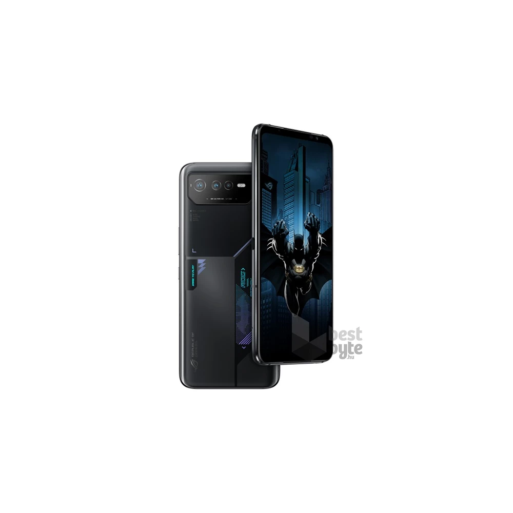 Asus Rog Phone 6 Batman Edition 12/256GB DualSIM kártyafüggetlen okostelefon - fekete (Android)